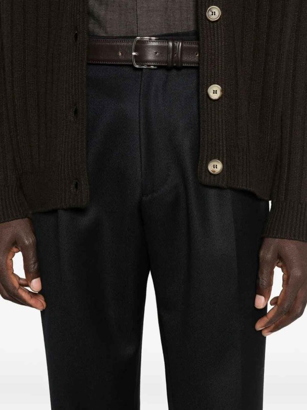 The Best Shops BERWICH: カジュアルトラウザー - カジュアルパンツ - ダークブルー