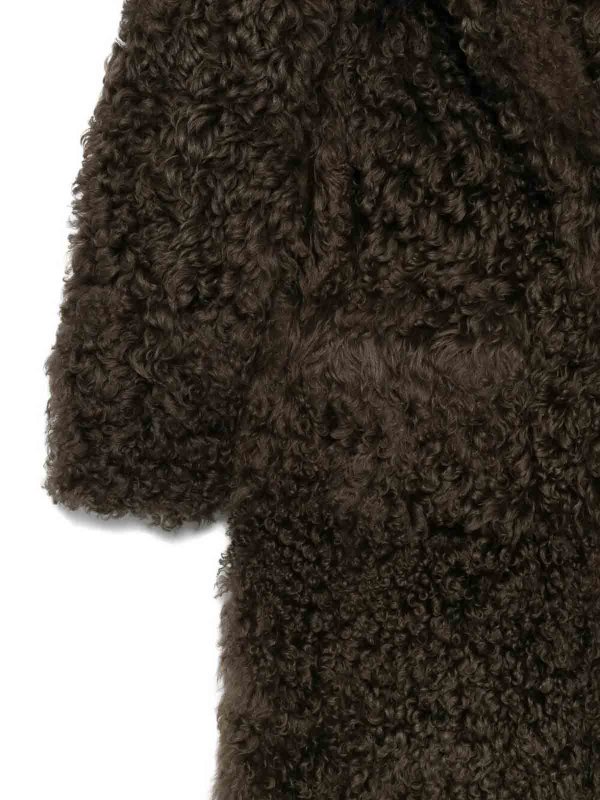 The Best Shops Blancha: cappotti al ginocchio - Cappotto in shearling