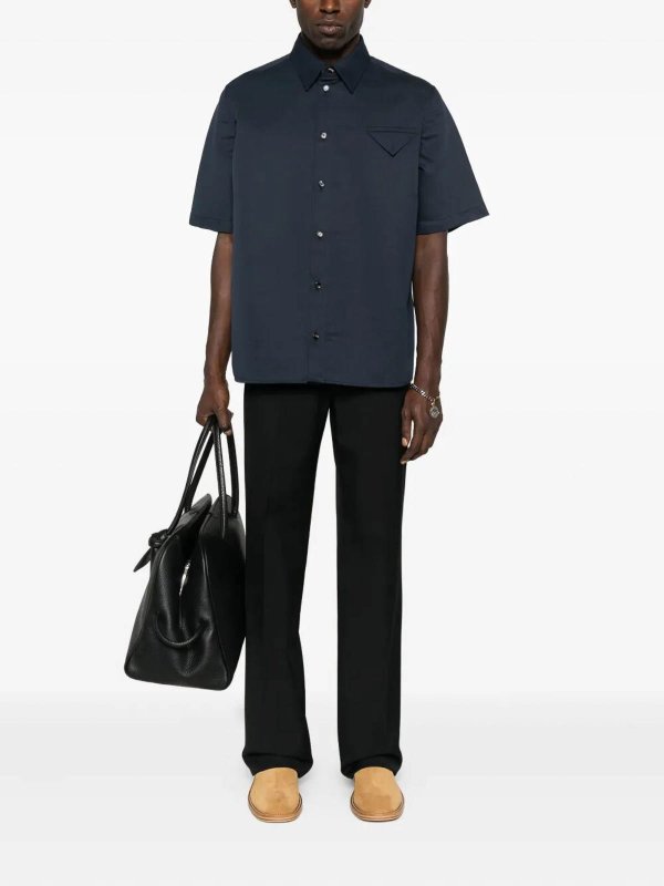 BOTTEGA VENETA: シャツ online - シャツ - ブルー