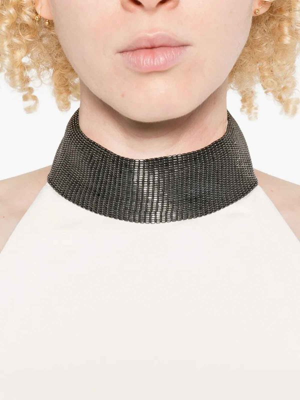 膝丈ドレス - 白 shop online: BRUNELLO CUCINELLI