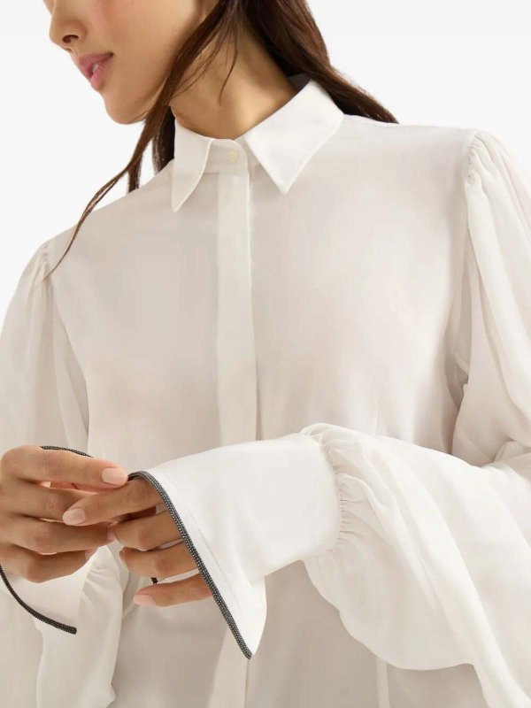 The Best Shops BRUNELLO CUCINELLI: シャツ - シャツ - ベージュ