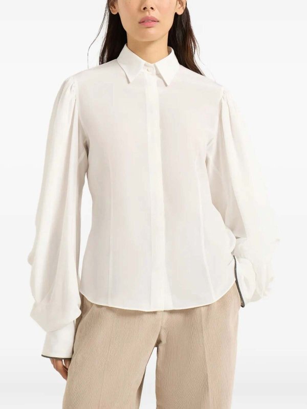 BRUNELLO CUCINELLI buy online シャツ - ベージュ