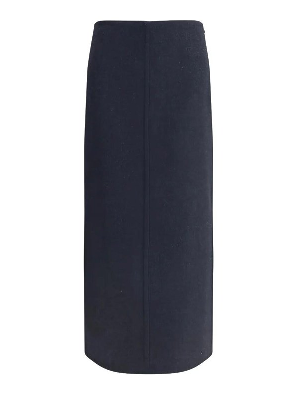 BRUNELLO CUCINELLI: Knielange und Midi Röcke - Midirock - Blau