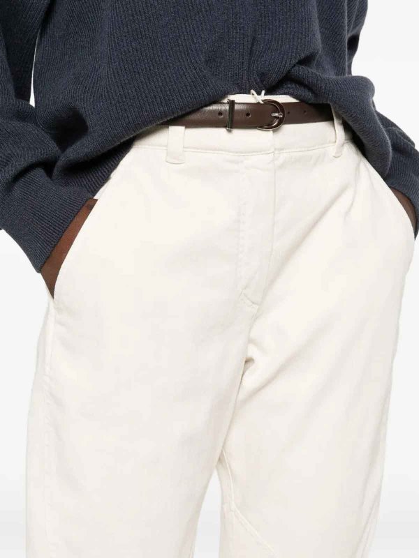BRUNELLO CUCINELLI buy online カジュアルパンツ - 白