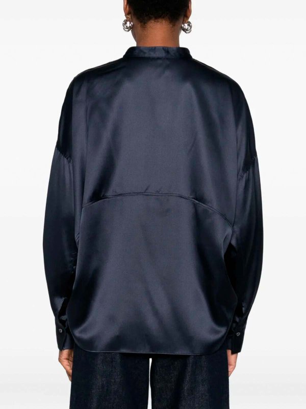 Blouse - Bleu shop online: BRUNELLO CUCINELLI