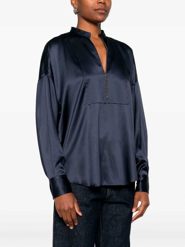 BRUNELLO CUCINELLI buy online Blouse - Bleu