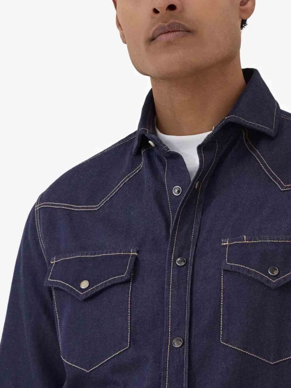 BRUNELLO CUCINELLI buy online Denim Shirt