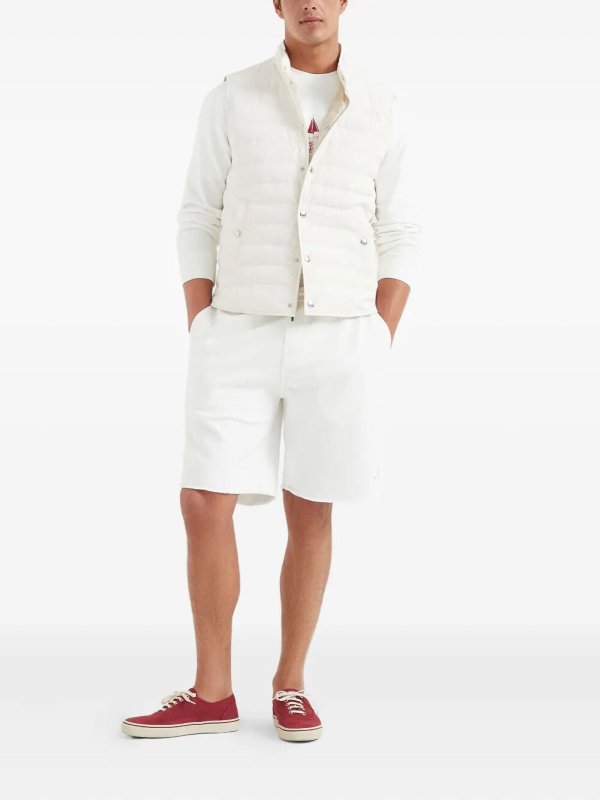 BRUNELLO CUCINELLI: padded jackets online - Lightweight Down Vest