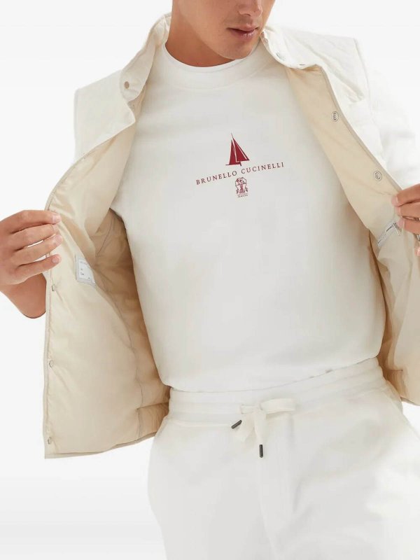 Lightweight Down Vest shop online: BRUNELLO CUCINELLI