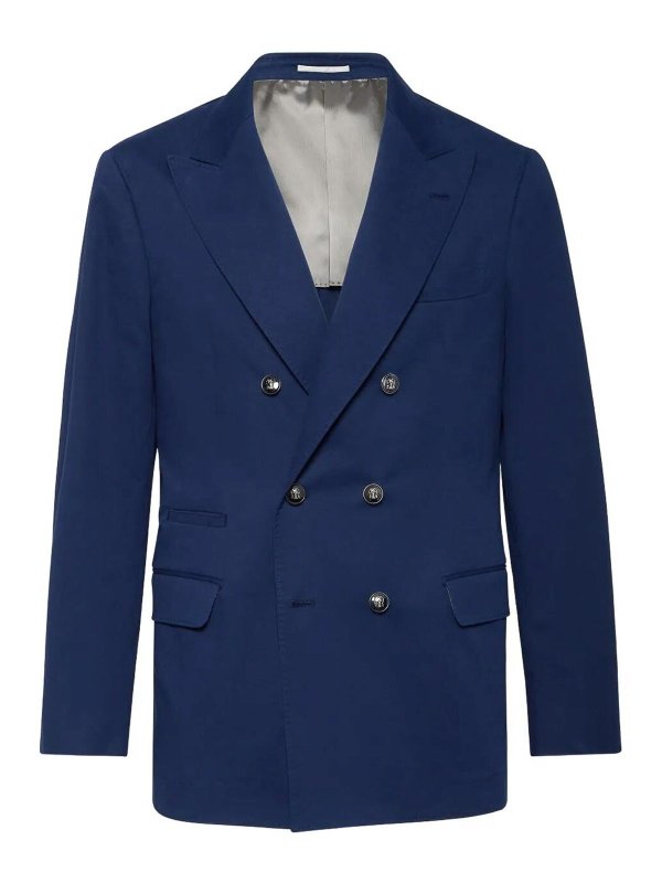 BRUNELLO CUCINELLI: blazers - Suit-Type Jacket