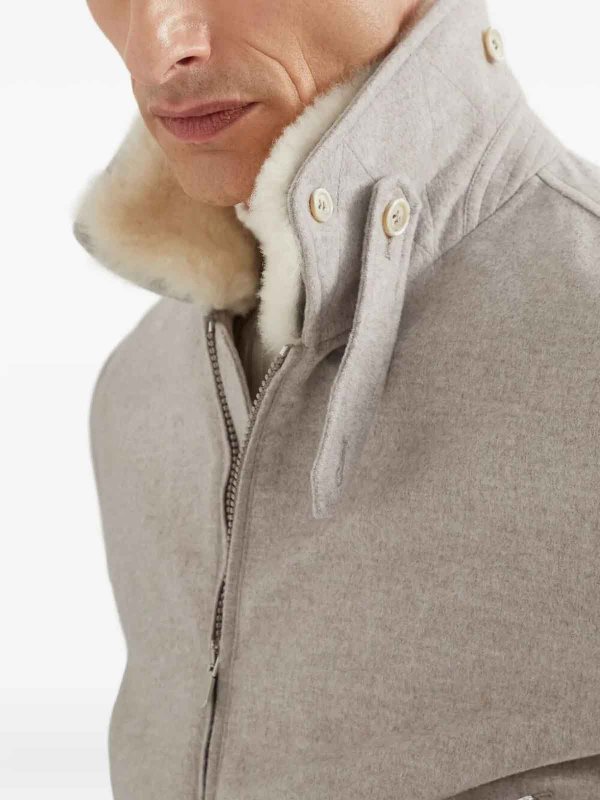 The Best Shops BRUNELLO CUCINELLI: ボンバージャケット - ボンバージャケット - 黒