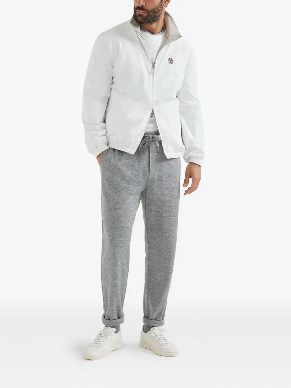 BRUNELLO CUCINELLI: Chaquetas casual online - Chaqueta Casual - Crema