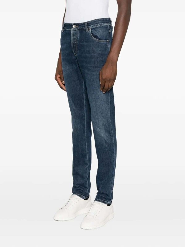 The Best Shops BRUNELLO CUCINELLI: Straight Leg Jeans - Straight Leg Jeans - Denim