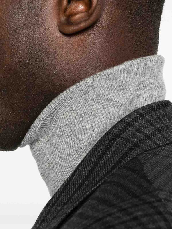 タートルネック/ポロネック - グレー shop online: BRUNELLO CUCINELLI