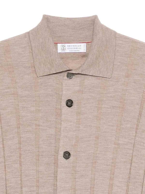 The Best Shops BRUNELLO CUCINELLI: ポロシャツ - ポロシャツ - ベージュ