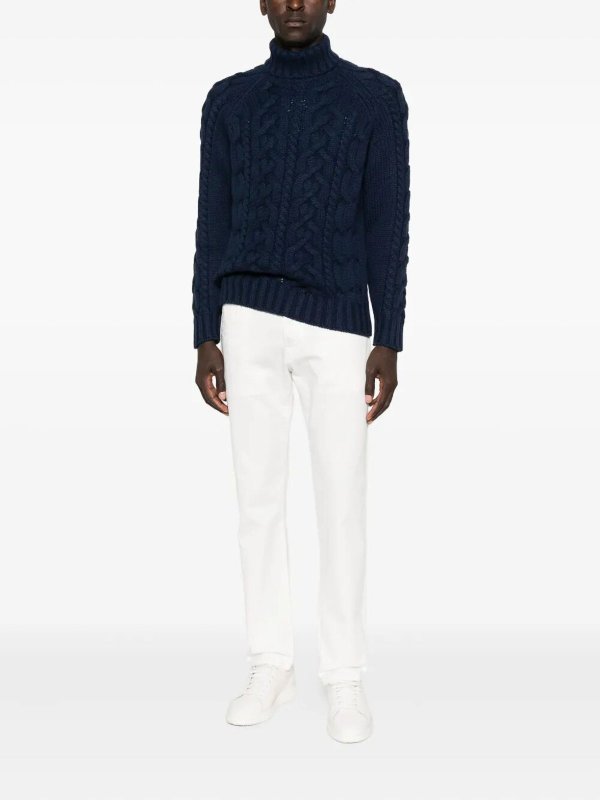 BRUNELLO CUCINELLI: Turtlenecks & Polo necks online - Cashmere Turtle-Neck Sweater