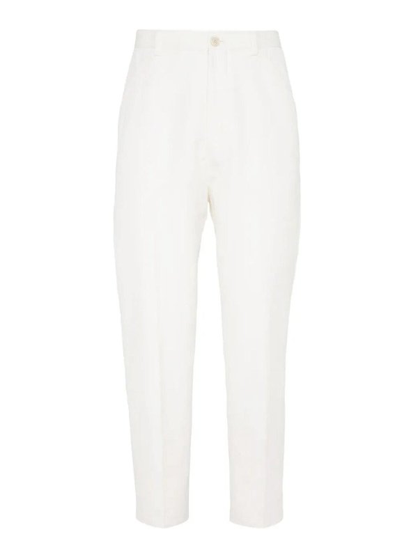 BRUNELLO CUCINELLI: casual trousers - Leisure Fit Pants