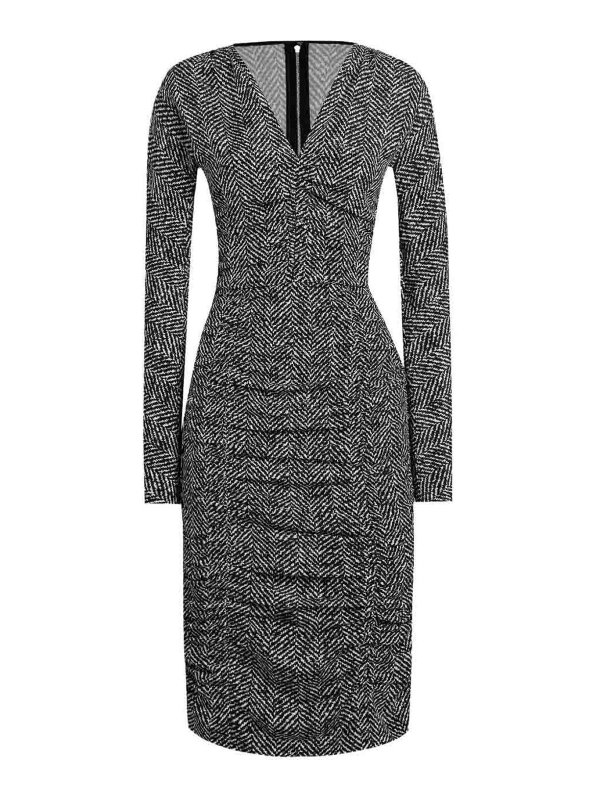 DOLCE & GABBANA: knee length dresses - Dress