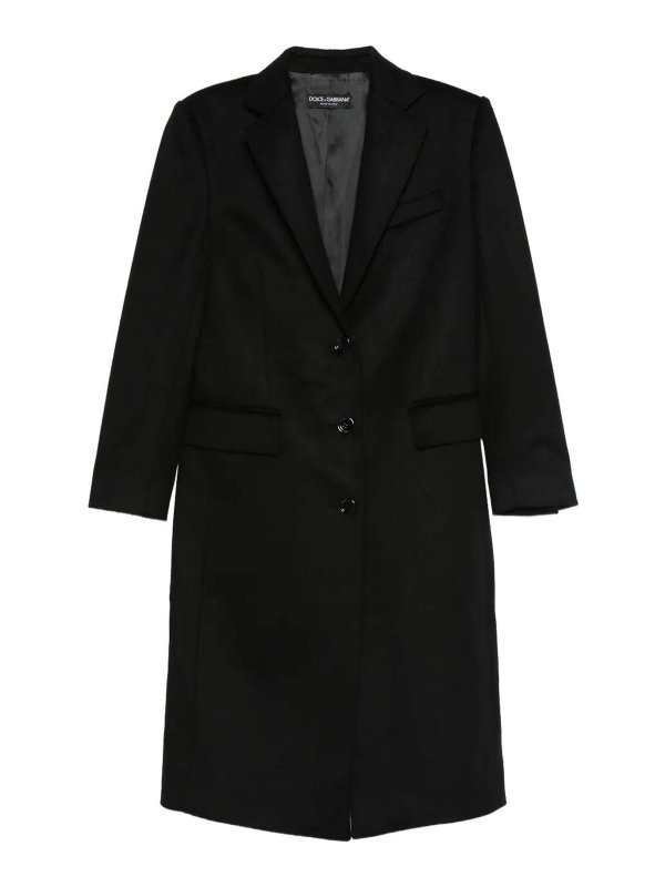 DOLCE & GABBANA: knee length coats - Coat