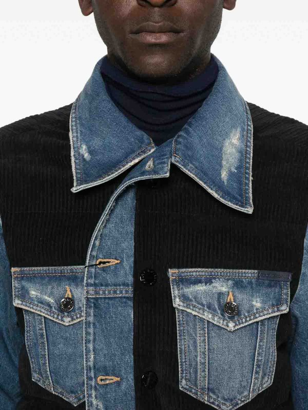 カジュアルジャケット - ブルー shop online: DOLCE & GABBANA