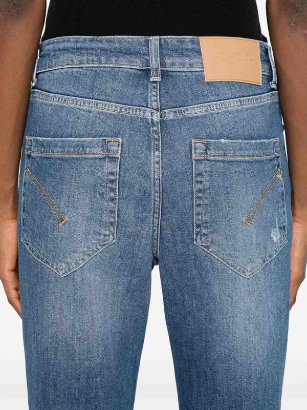 The Best Shops DONDUP: straight leg jeans - `Koons Bot Gioie` 5-Pocket Pants