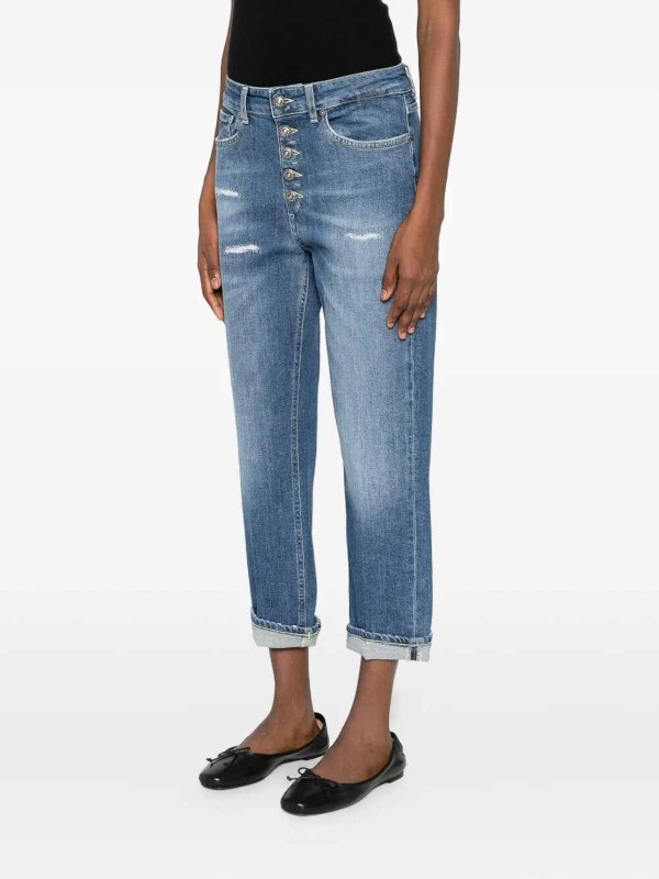 `Koons Bot Gioie` 5-Pocket Pants shop online: DONDUP