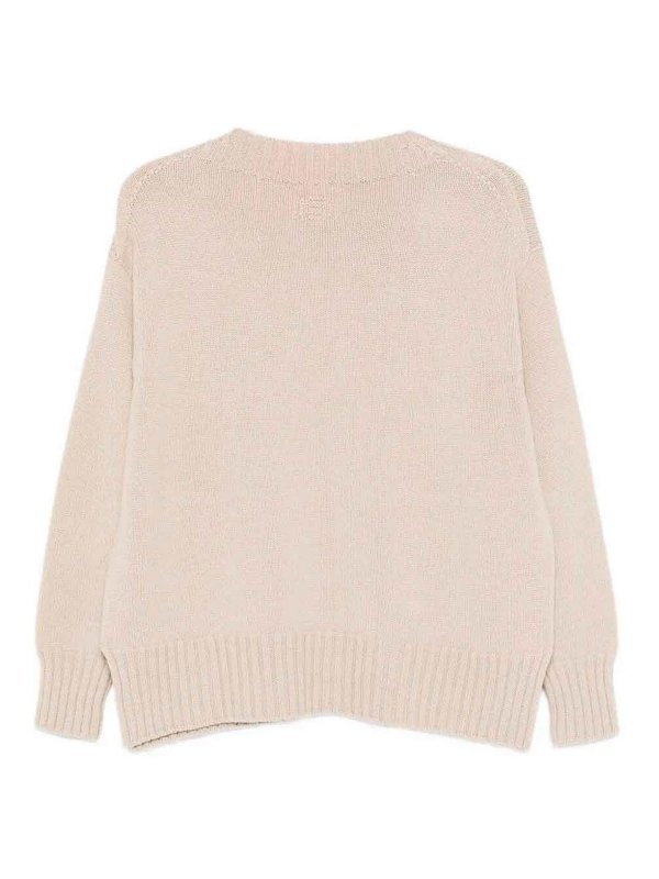 DRUMOHR: Turtlenecks & Polo necks online - Long Sleeve Crew-Neck Sweater