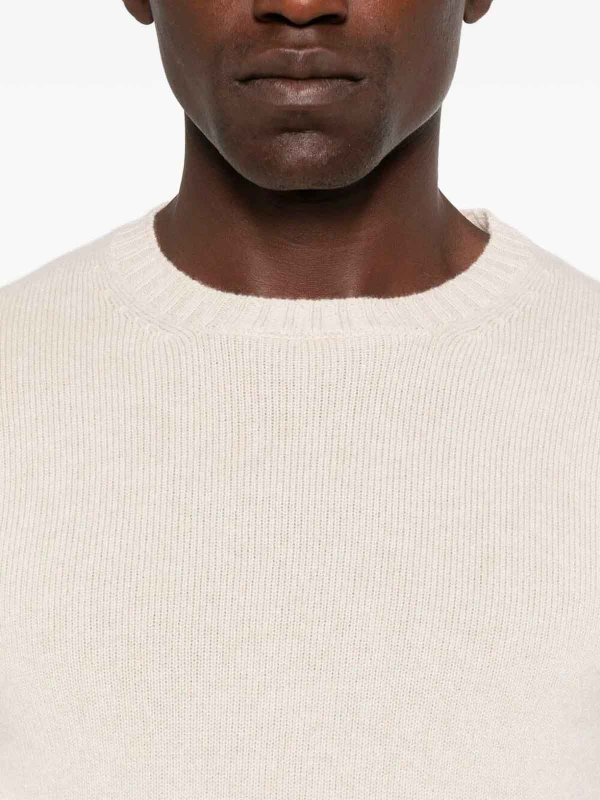 DRUMOHR buy online Rundhalspullover - Weiß