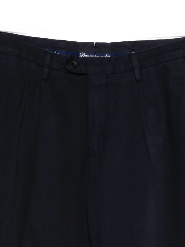 The Best Shops DRUMOHR: カジュアルトラウザー - カジュアルパンツ - ダークブルー