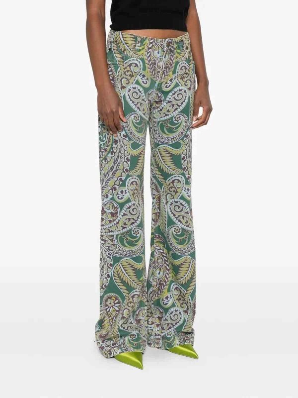 ETRO buy online Schlagjeans - Blau