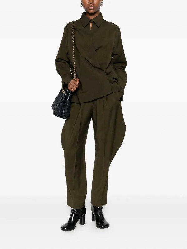 FENDI: casual trousers online - Wool Mohair Pants