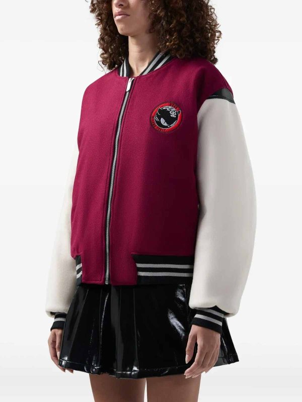 Bomber - Rouge shop online: GCDS
