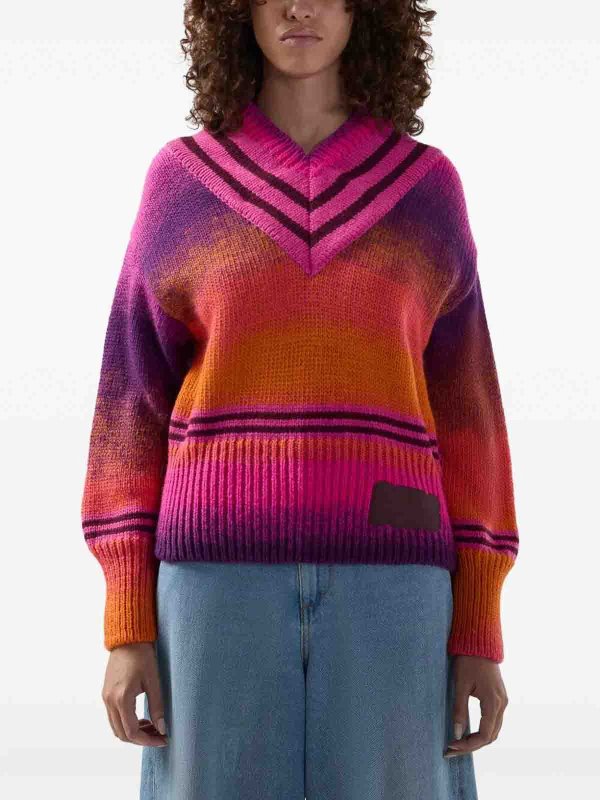 Suéter Cuello Redondo - Multicolor shop online: GCDS