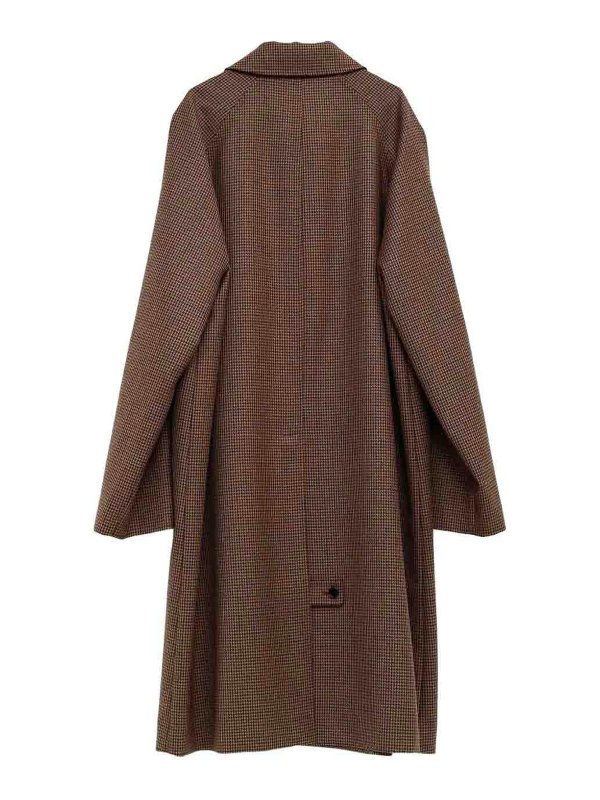 GUCCI: knee length coats online - Wool Coat