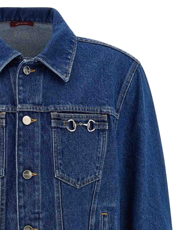 The Best Shops GUCCI: denim jacket - Denim Jacket