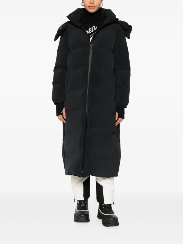 HERNO: padded coats online - `Impact` Long Padded Coat