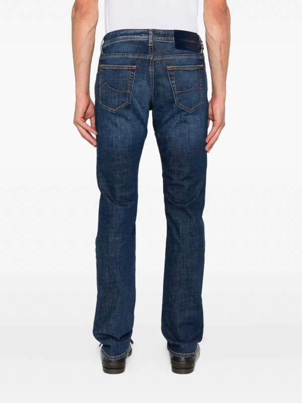 The Best Shops JACOB COHEN: straight leg jeans - `Nick` 5-Pocket Slim Fit Pants