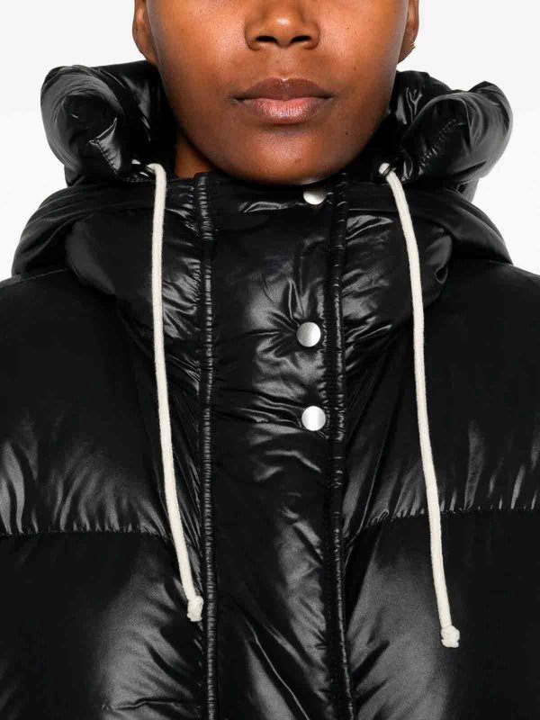 ダウンコート - 黒 shop online: JIL SANDER