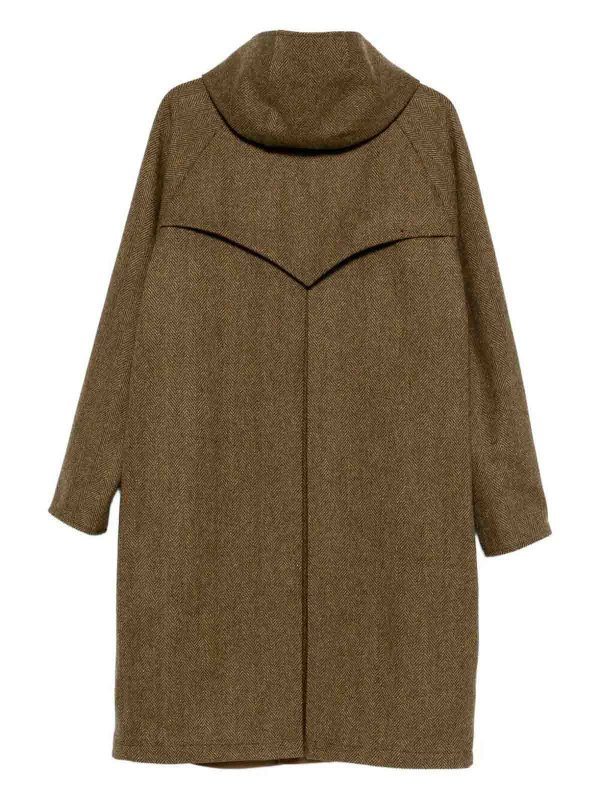 Kired: ニーレングスコート online - 膝丈コート - ブラウン