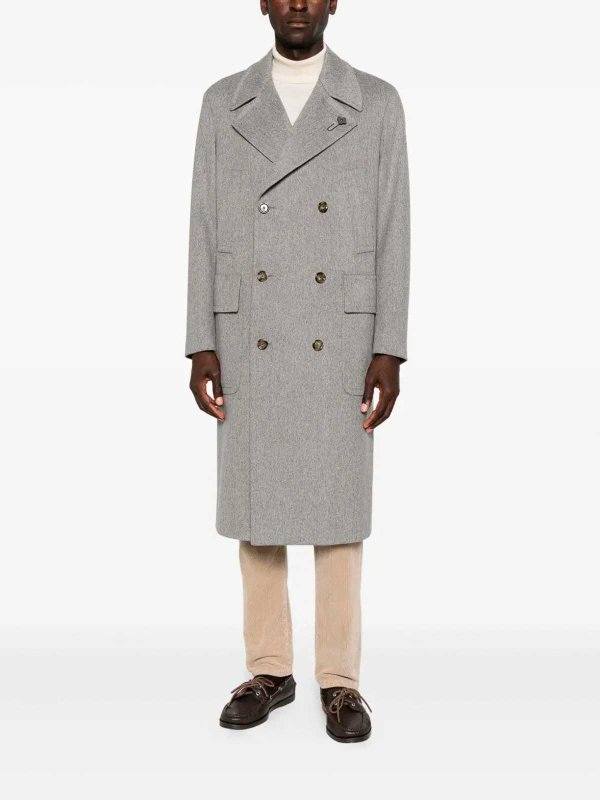 LARDINI: knee length coats online - Coat