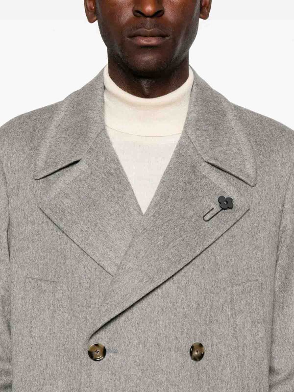 The Best Shops LARDINI: knee length coats - Coat