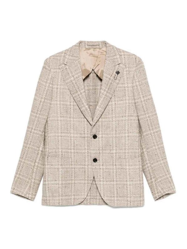 LARDINI: カジュアルジャケット - カジュアルジャケット - ブラウン