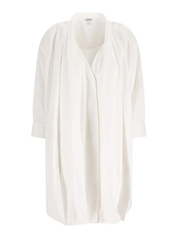 LOEWE: abiti al ginocchio - Vestito  drappeggiato