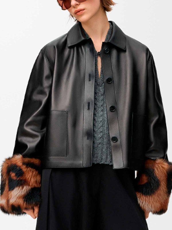 The Best Shops LOEWE: casual jackets - Turn-Up Jacket