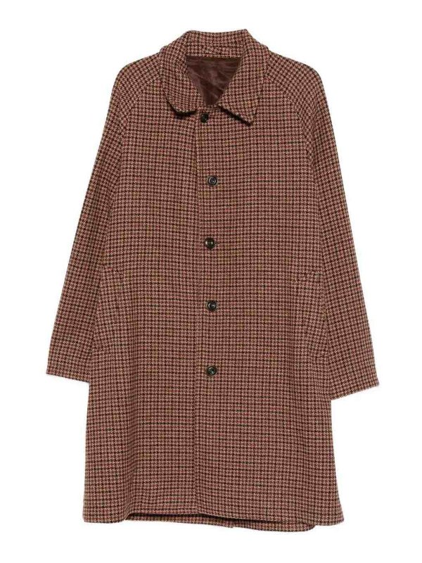 LUIGI BIANCHI MANTOVA: knee length coats - Coat