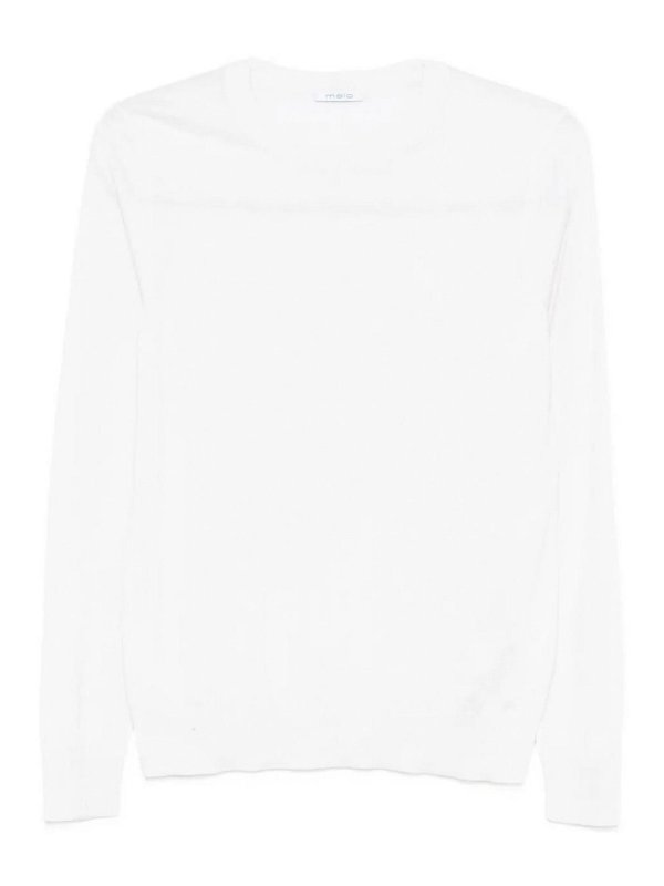 MALO: クルーネック - クルーネック - 白