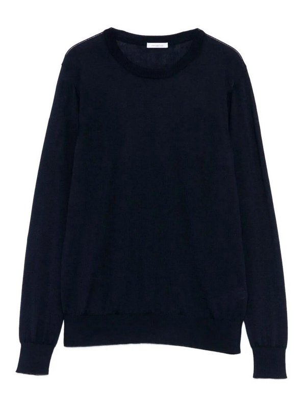 MALO: crew necks - Long Sleeve Crew-Neck Sweater