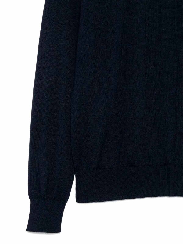 The Best Shops MALO: crew necks - Long Sleeve Crew-Neck Sweater