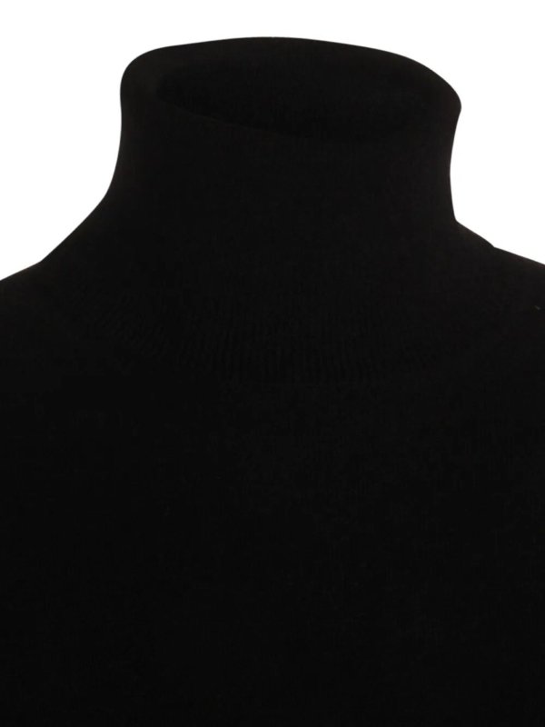 クルーネック - 黒 shop online: MALO