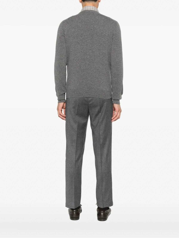 The Best Shops MALO: Pull col rond - Pull Col Rond - Taupe